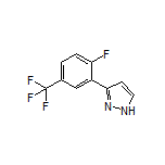 3-[2-Fluoro-5-(trifluoromethyl)phenyl]-1H-pyrazole