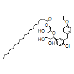 ((3S,6S,2R,4R,5R)-6-{4-chloro-3-[(4-ethoxyphenyl)methyl]phenyl}-3,4,5-trihydroxy-2H-3,4,5,6-tetrahydropyran-2-yl)methyl octadecanoate