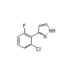 3-(2-Chloro-6-fluorophenyl)-1H-pyrazole