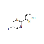 5-Fluoro-2-(3-pyrazolyl)pyrimidine