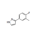 3-(4-Fluoro-3-methylphenyl)-1H-pyrazole