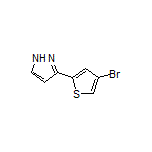 3-(4-Bromo-2-thienyl)pyrazole