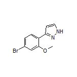 3-(4-Bromo-2-methoxyphenyl)-1H-pyrazole