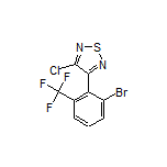 3-[2-Bromo-6-(trifluoromethyl)phenyl]-4-chloro-1,2,5-thiadiazole