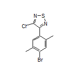 3-(4-Bromo-2,5-dimethylphenyl)-4-chloro-1,2,5-thiadiazole