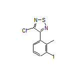 3-Chloro-4-(3-iodo-2-methylphenyl)-1,2,5-thiadiazole