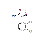 3-Chloro-4-(2,3-dichloro-4-methylphenyl)-1,2,5-thiadiazole