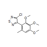 3-Chloro-4-(2,3,4-trimethoxy-6-methylphenyl)-1,2,5-thiadiazole