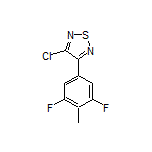 3-Chloro-4-(3,5-difluoro-4-methylphenyl)-1,2,5-thiadiazole