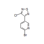 3-(6-Bromo-3-pyridyl)-4-chloro-1,2,5-thiadiazole