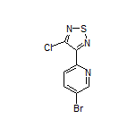 3-(5-Bromo-2-pyridyl)-4-chloro-1,2,5-thiadiazole