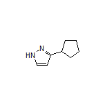 3-Cyclopentyl-1H-pyrazole