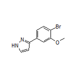 3-(4-Bromo-3-methoxyphenyl)-1H-pyrazole