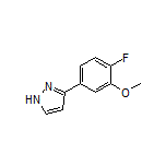 3-(4-Fluoro-3-methoxyphenyl)-1H-pyrazole