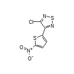 3-Chloro-4-(5-nitro-2-thienyl)-1,2,5-thiadiazole