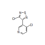 3-Chloro-4-(4-chloro-3-pyridyl)-1,2,5-thiadiazole