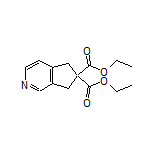 Diethyl 5H-Cyclopenta[c]pyridine-6,6(7H)-dicarboxylate