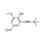 4-Hydroxy-3-methoxy-5-[(trimethylsilyl)ethynyl]benzaldehyde