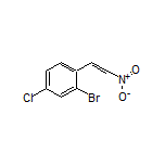 2-Bromo-4-chloro-1-(2-nitrovinyl)benzene