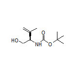 (R)-2-(Boc-amino)-3-methyl-3-buten-1-ol