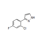 3-(2-Chloro-4-fluorophenyl)-1H-pyrazole