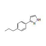 3-(4-Propylphenyl)-1H-pyrazole