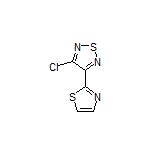 3-Chloro-4-(2-thiazolyl)-1,2,5-thiadiazole