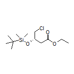 Ethyl (S)-3-[(tert-Butyldimethylsilyl)oxy]-4-chlorobutanoate