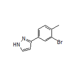 3-(3-Bromo-4-methylphenyl)-1H-pyrazole