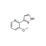 3-Methoxy-2-(3-pyrazolyl)pyridine