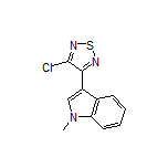 3-Chloro-4-(1-methyl-1H-indol-3-yl)-1,2,5-thiadiazole