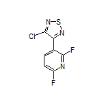 3-Chloro-4-(2,6-difluoro-3-pyridyl)-1,2,5-thiadiazole