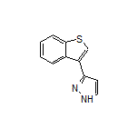 3-(3-Benzothienyl)pyrazole