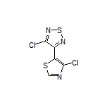 3-Chloro-4-(4-chloro-5-thiazolyl)-1,2,5-thiadiazole