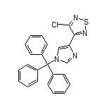 3-Chloro-4-(1-trityl-1H-imidazol-4-yl)-1,2,5-thiadiazole