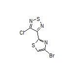 3-(4-Bromo-2-thiazolyl)-4-chloro-1,2,5-thiadiazole