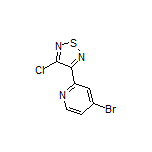 3-(4-Bromo-2-pyridyl)-4-chloro-1,2,5-thiadiazole