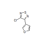 3-Chloro-4-(3-furyl)-1,2,5-thiadiazole