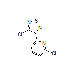 3-Chloro-4-(6-chloro-2-pyridyl)-1,2,5-thiadiazole