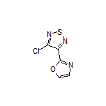 2-(4-Chloro-1,2,5-thiadiazol-3-yl)oxazole