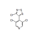 3-Chloro-4-(3,5-dichloro-4-pyridyl)-1,2,5-thiadiazole