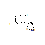 3-(5-Fluoro-2-iodophenyl)-1H-pyrazole