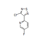 3-Chloro-4-(5-fluoro-2-pyridyl)-1,2,5-thiadiazole