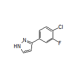 3-(4-Chloro-3-fluorophenyl)-1H-pyrazole