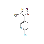 3-Chloro-4-(6-chloro-3-pyridyl)-1,2,5-thiadiazole