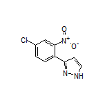 3-(4-Chloro-2-nitrophenyl)-1H-pyrazole