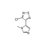 3-Chloro-4-(1-methyl-1H-imidazol-5-yl)-1,2,5-thiadiazole