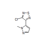 3-Chloro-4-(1-methyl-1H-pyrazol-5-yl)-1,2,5-thiadiazole