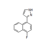 3-(4-Fluoro-1-naphthyl)pyrazole