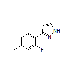 3-(2-Fluoro-4-methylphenyl)-1H-pyrazole